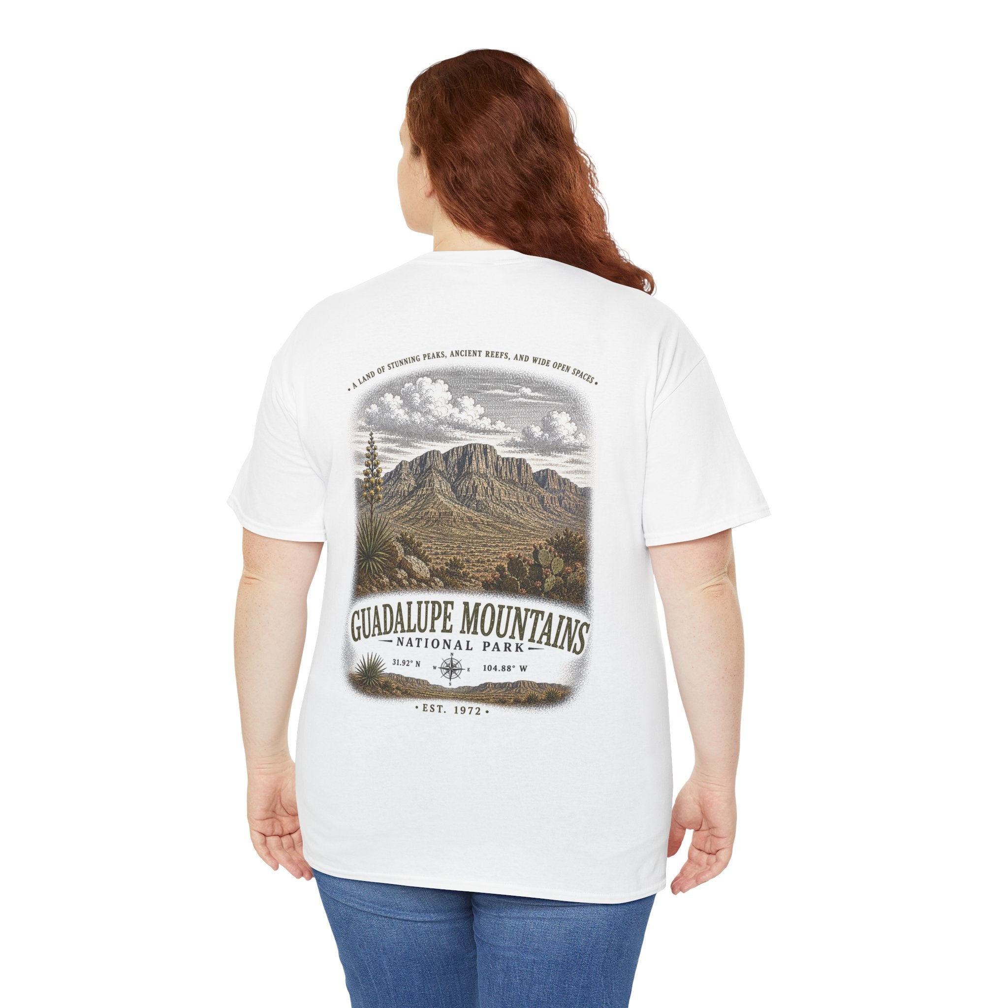 Guadalupe Mountains National Park Scenic Desert Landscape T-Shirt