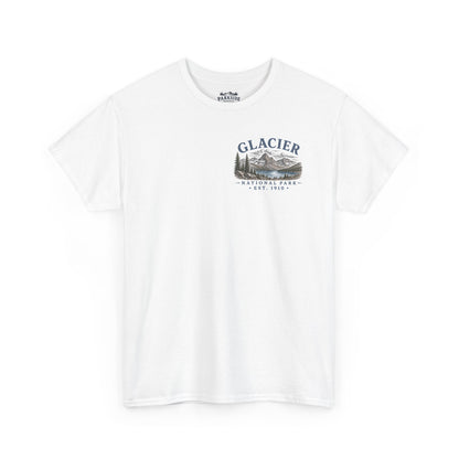 Glacier National Park Scenic Mountain Landscape T-Shirt