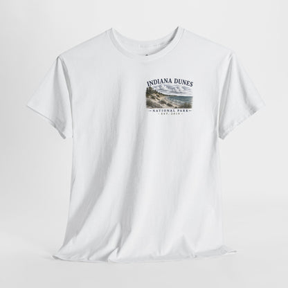 Indiana Dunes National Park Scenic Beach Landscape T-Shirt