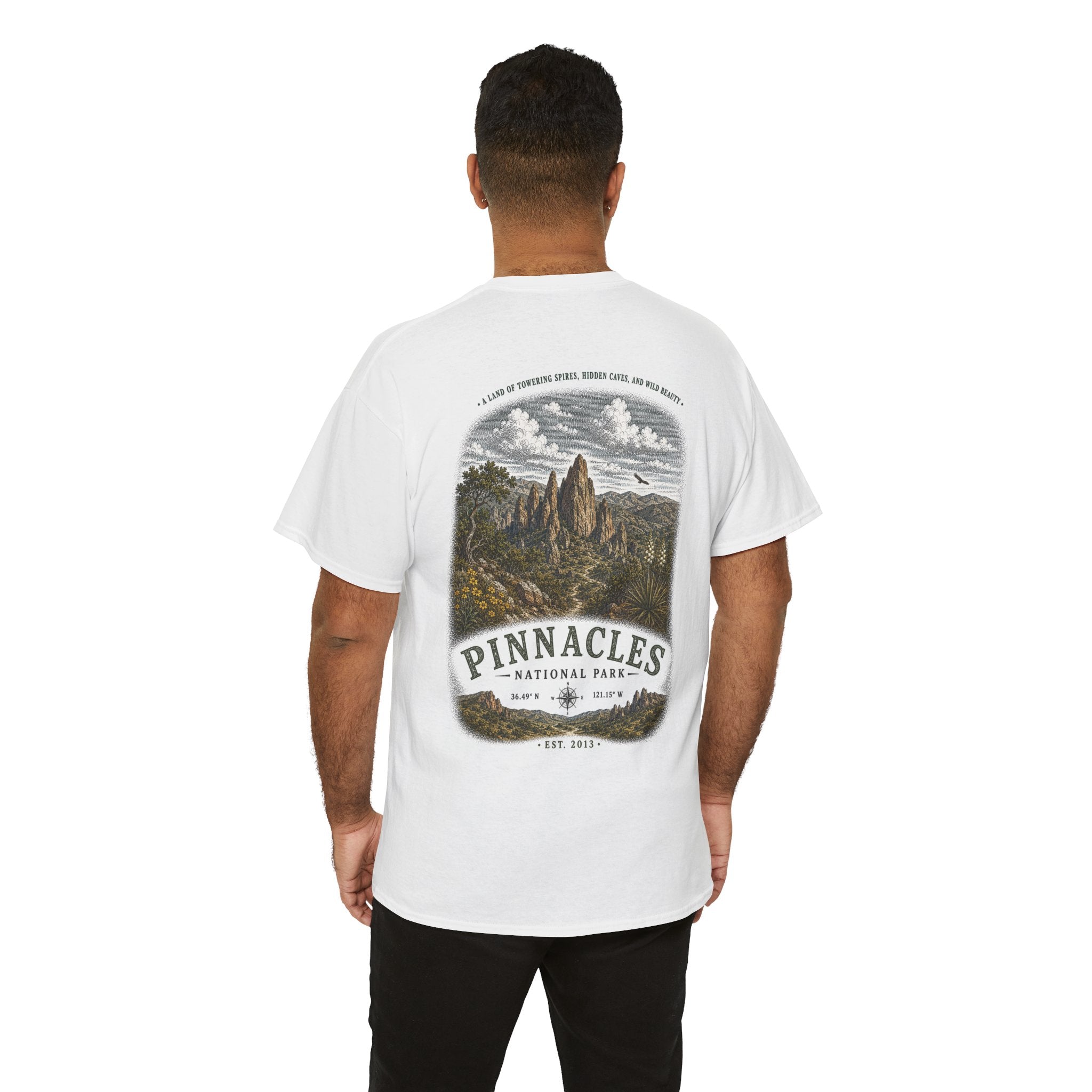 Pinnacles National Park Scenic Outdoor Landscape T-Shirt