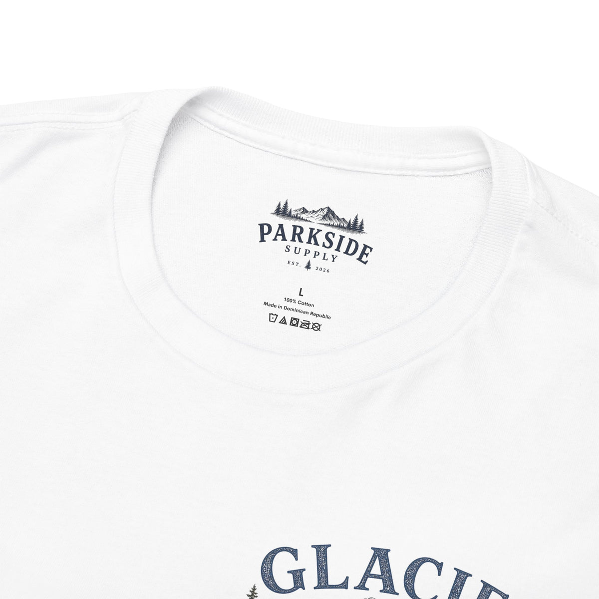 Glacier National Park Scenic Mountain Landscape T-Shirt