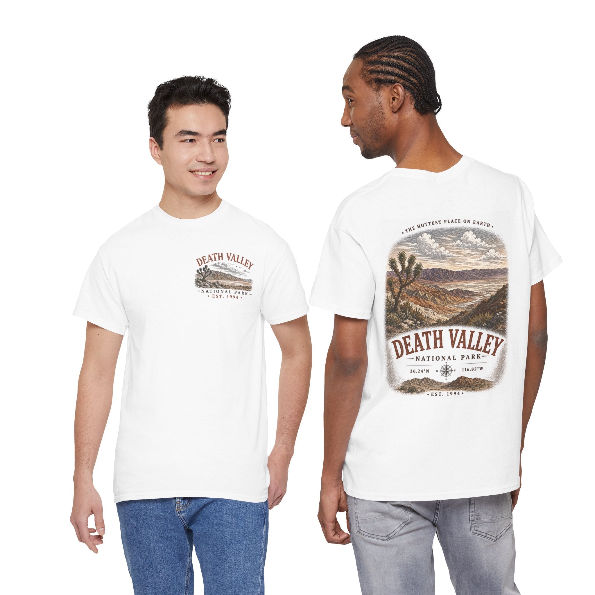 Death Valley National Park Scenic Desert Landscape T-Shirt