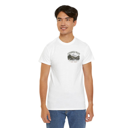 Cuyahoga Valley National Park Scenic River &amp; Forest Landscape T-Shirt