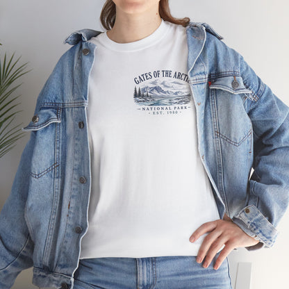 Gates of the Arctic National Park Scenic Mountain Landscape T-Shirt