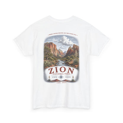 Zion National Park Scenic Canyon Landscape 