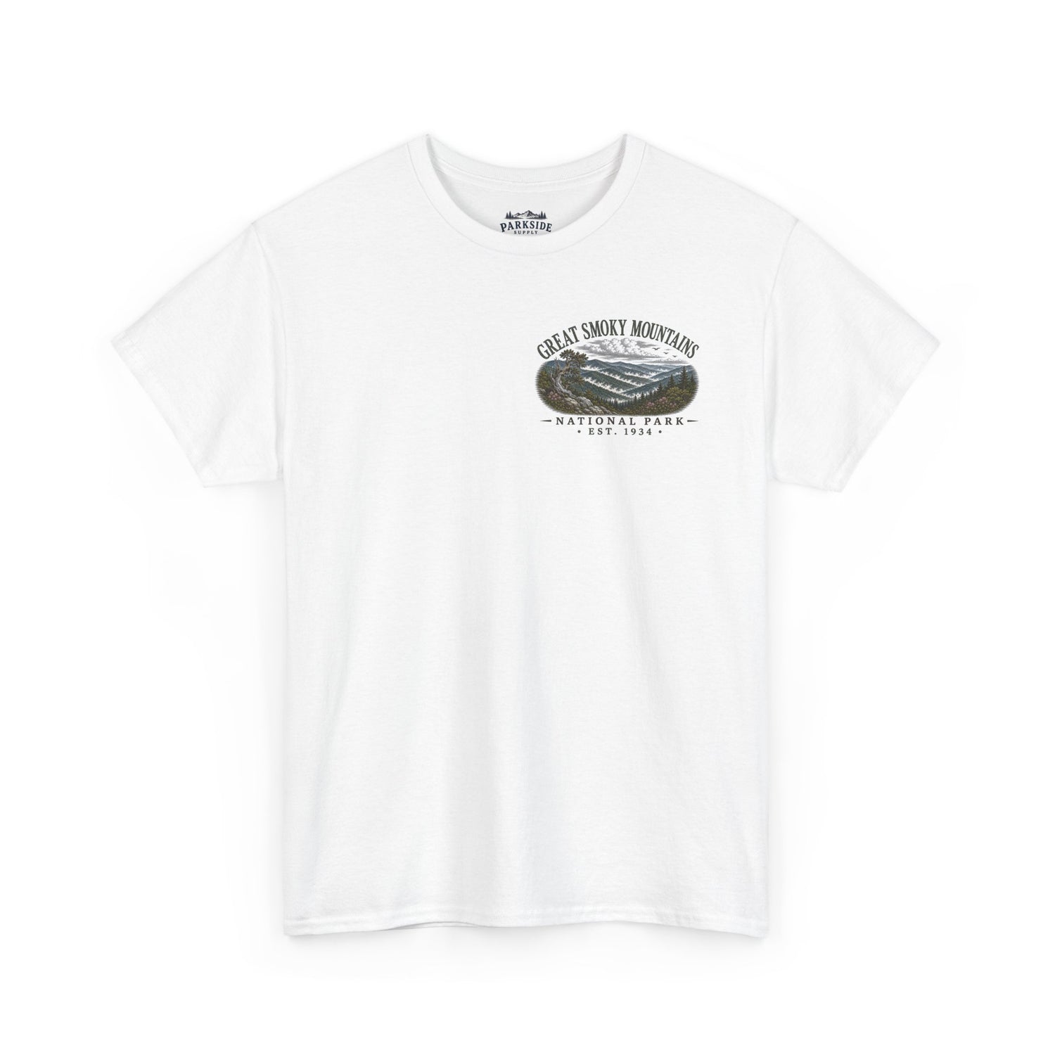 Great Smoky Mountains National Park Scenic Mountain Landscape T-Shirt