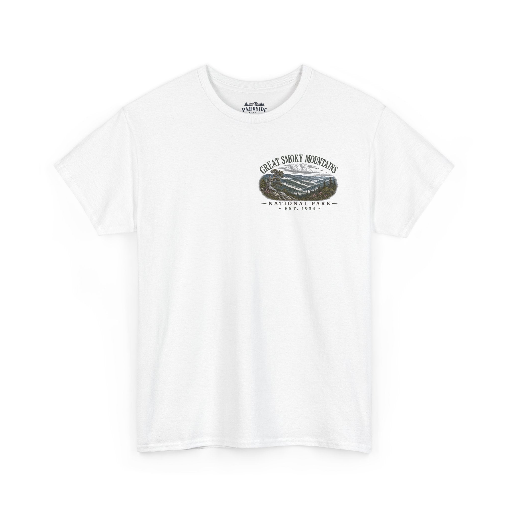 Great Smoky Mountains National Park Scenic Mountain Landscape T-Shirt