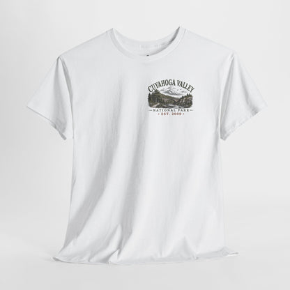 Cuyahoga Valley National Park Scenic River &amp; Forest Landscape T-Shirt