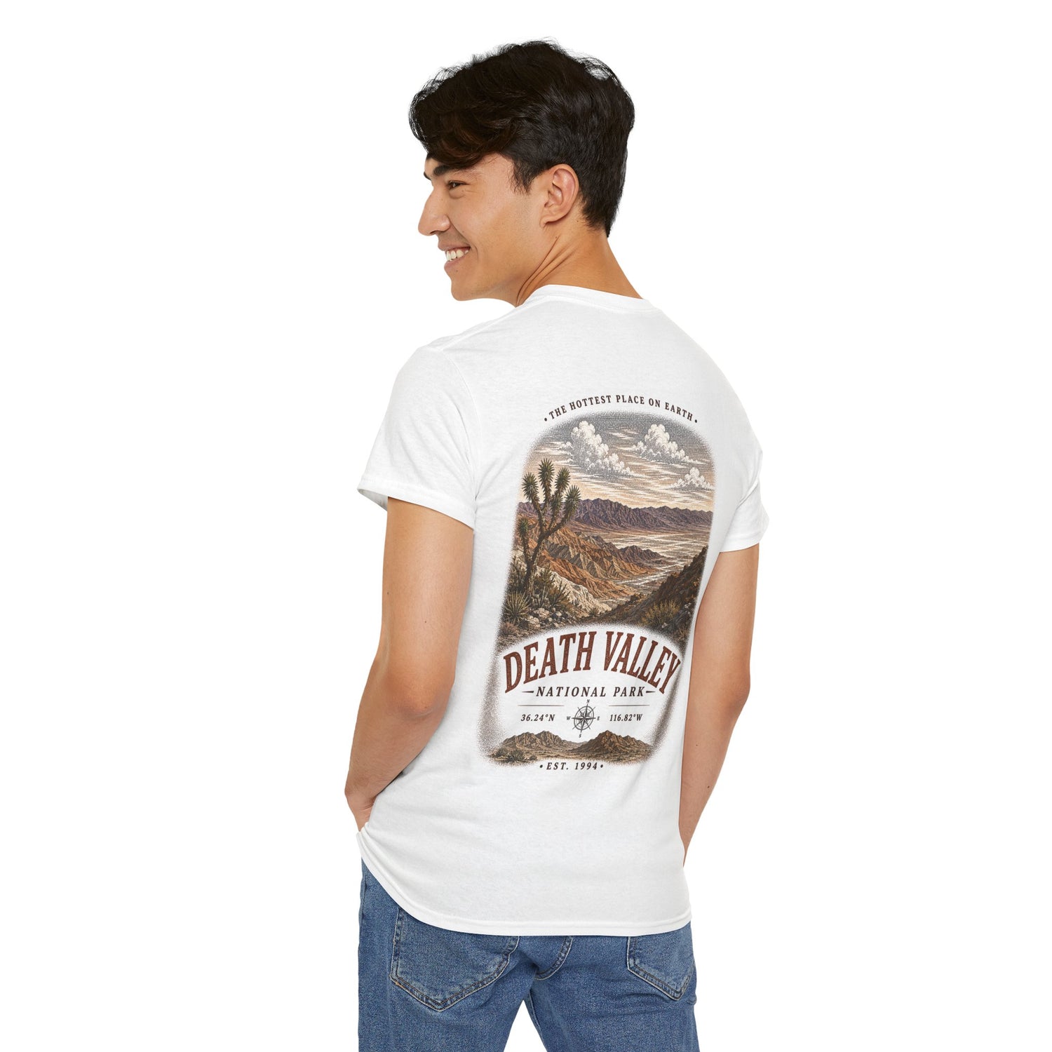 Death Valley National Park Scenic Desert Landscape T-Shirt