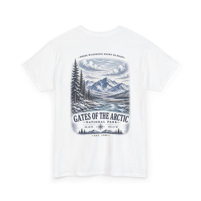 Gates of the Arctic National Park Scenic Mountain Landscape T-Shirt