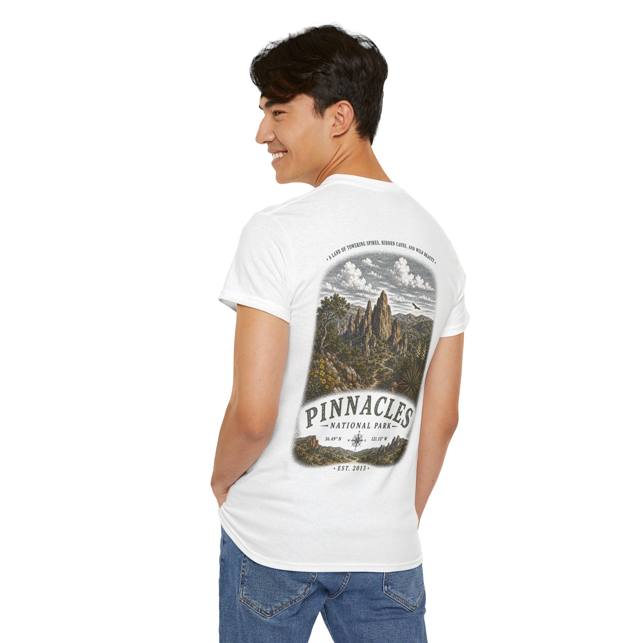 Pinnacles National Park Scenic Outdoor Landscape T-Shirt