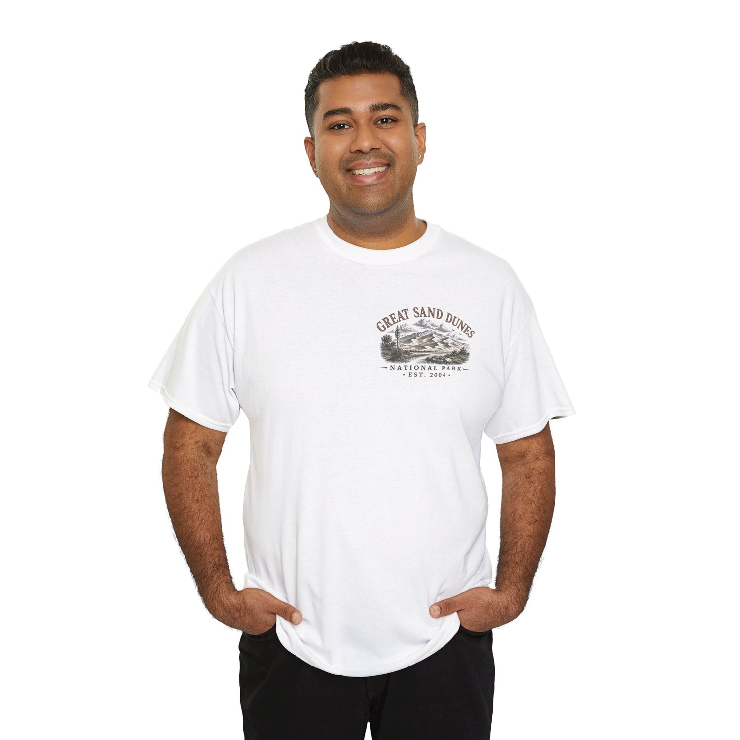 Great Sand Dunes National Park Scenic Desert Landscape T‑Shirt
